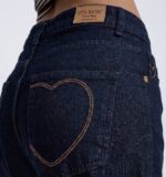 Lacivert - Straightfit Yüksek Bel Kadın Jean - Görsel 5